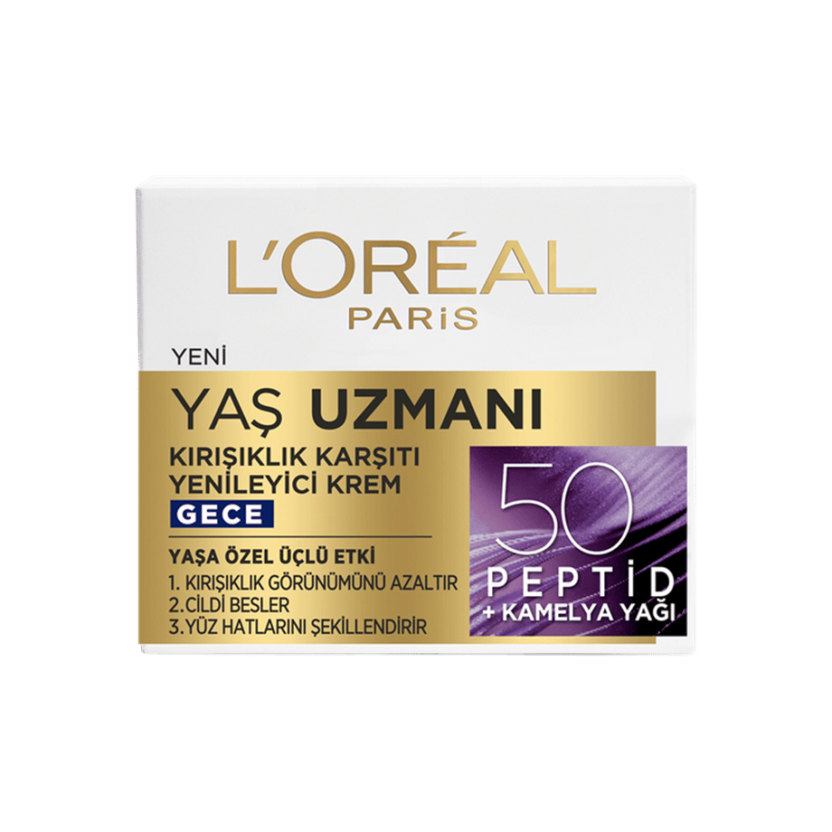 Loreal Paris - LOREAL SKIN YAŞLILIK KARŞITI +50 GECE KREMİ