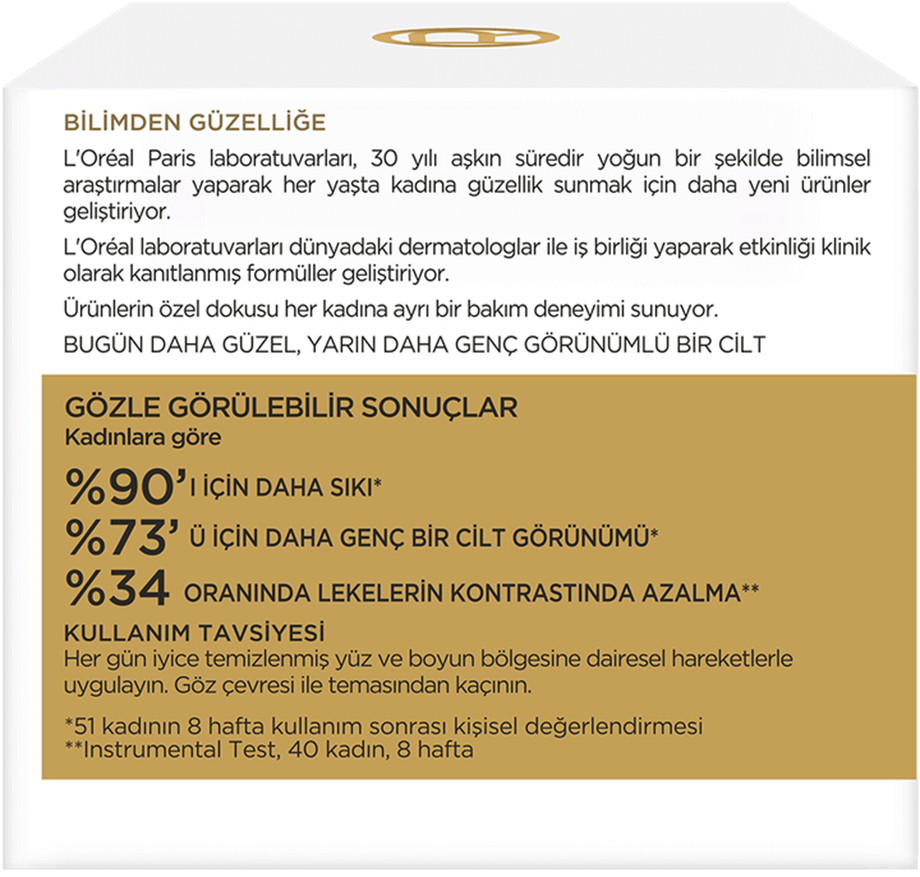 Loreal Paris - LOREAL SKIN YAŞLILIK KARŞITI +60 GKF20 GÜNDÜZ KREMİ