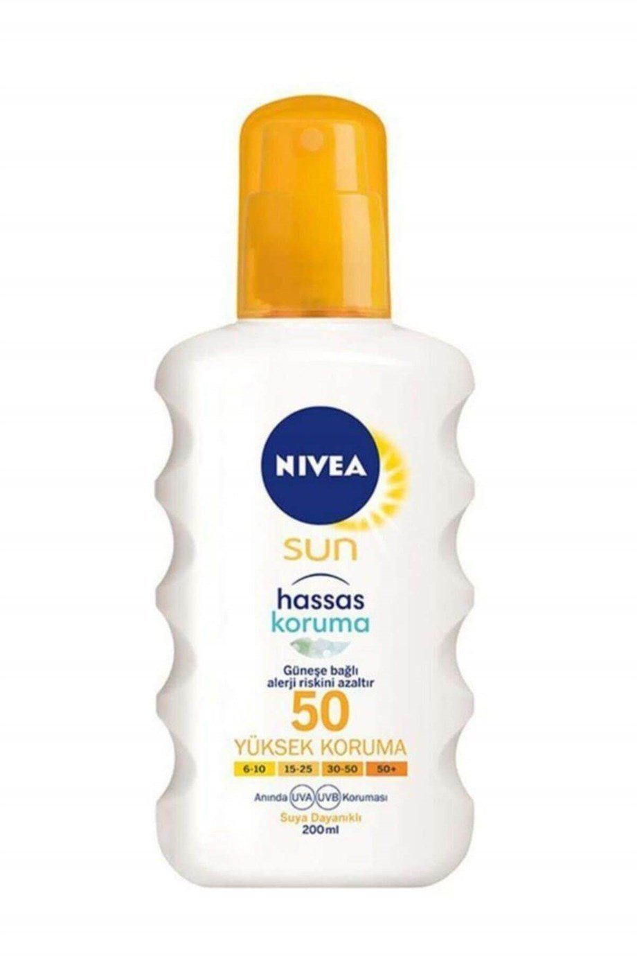 Nivea Sun Güneş Spreyi Hassas & Anında Koruma Spf50 200 Ml