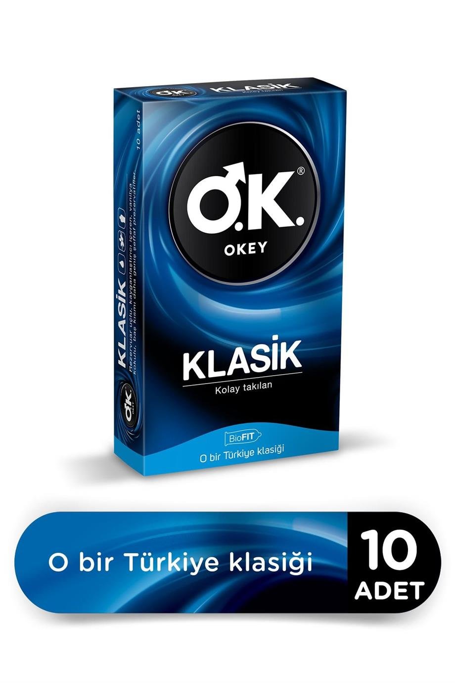 Okey - Okey Klasik Prezervatif 10 Adet