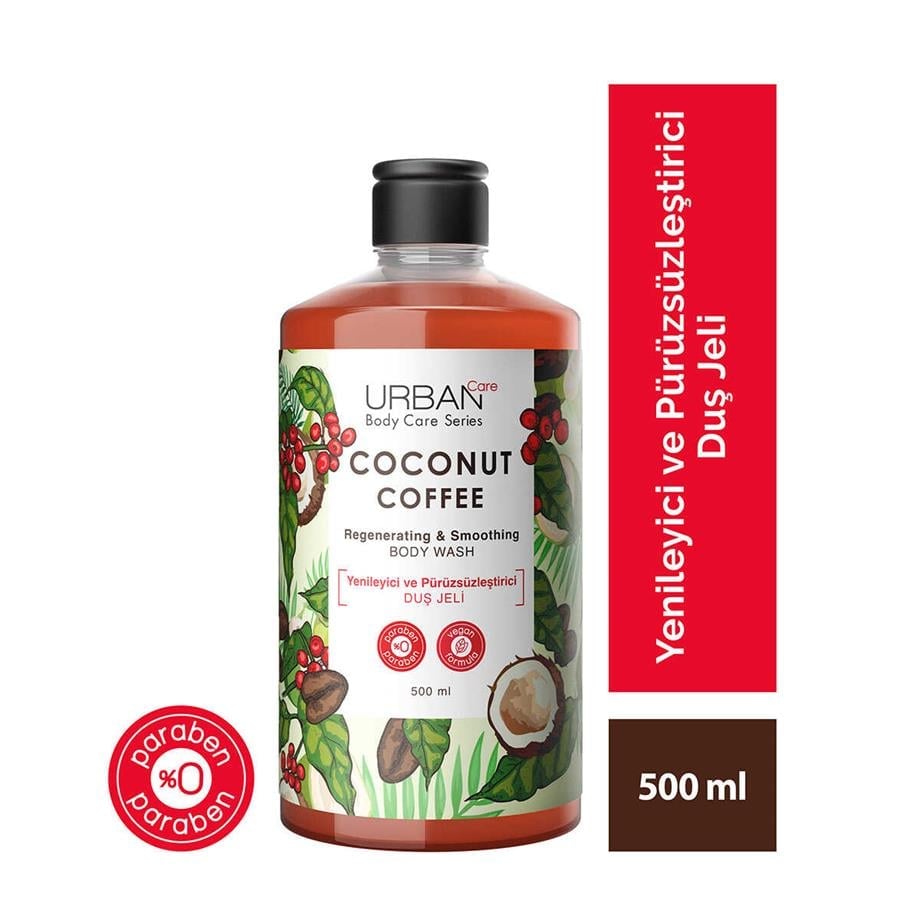 Urban Care - URBAN CARE DUŞ JELİ COCONUT COFFE 500 ML
