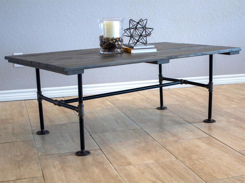 Tena Dekor Rustik Tasarım Orta Sehpa Demir Boru ve Doğal Ağaç Masa Retro Design rustic decor masa sehpa çeşitleriSehpa-MasaTena Dekor Rustik Tasarım Orta Sehpa Demir Boru ve Doğal Ağaç