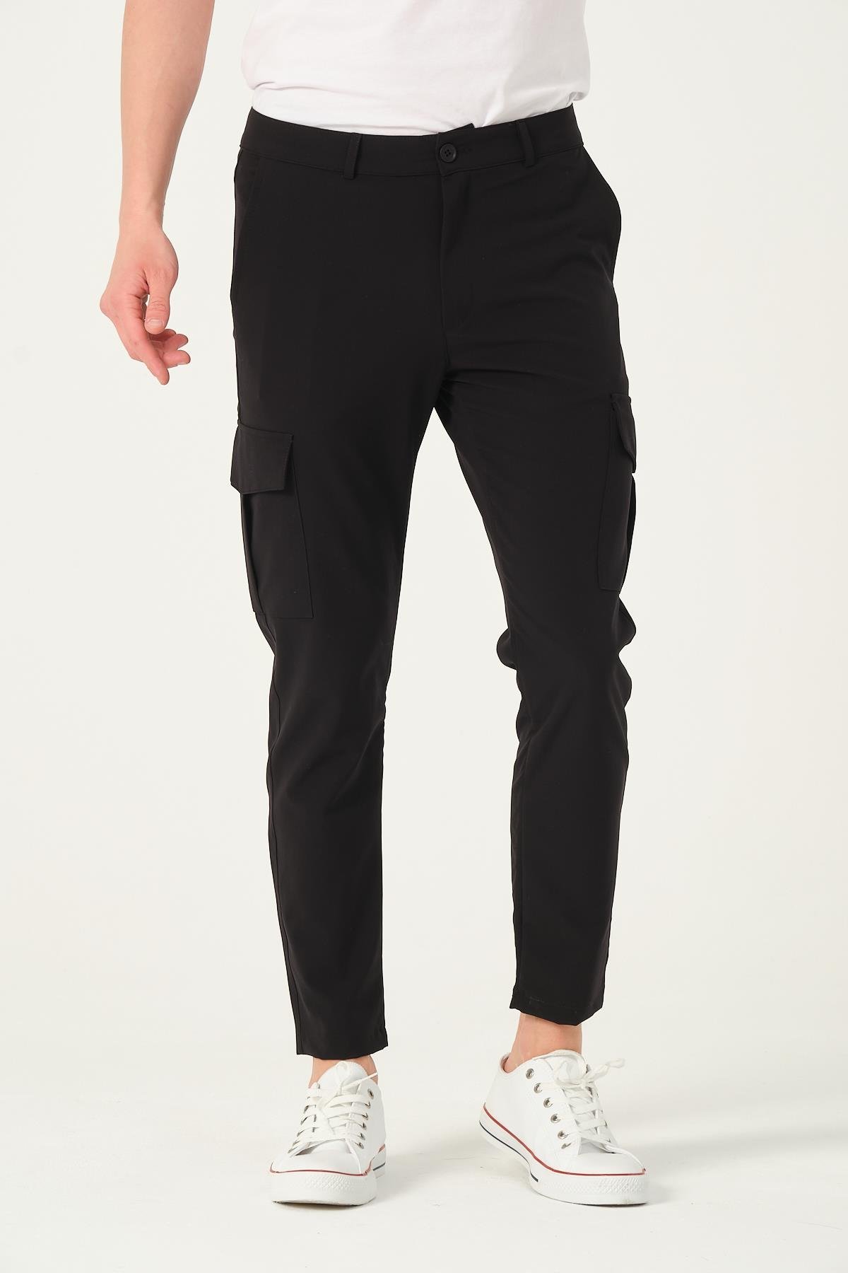 CEKMON Erkek Regular Fit  Kargo Cepli Jogger Spor Pantolon 