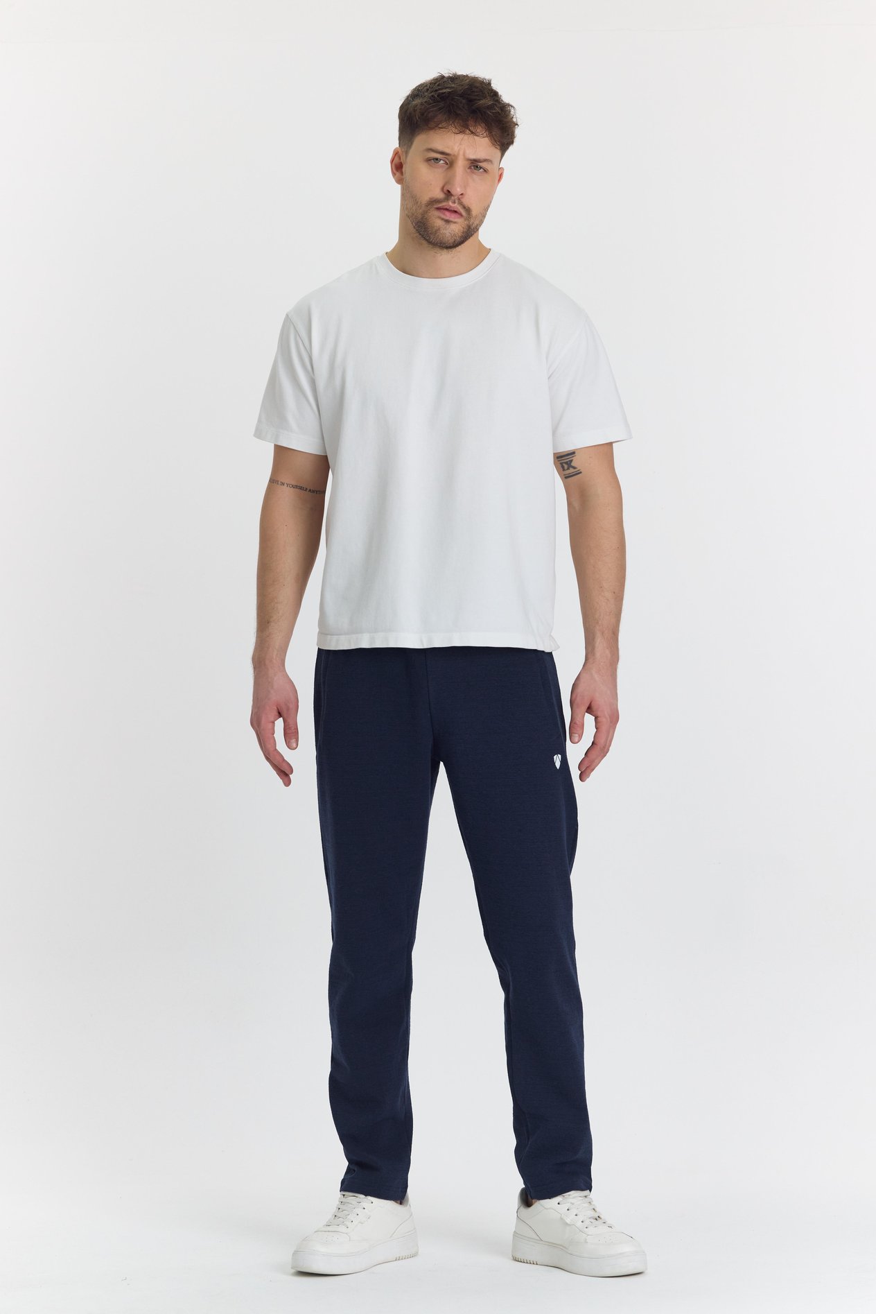 Erkek Polycotton Eşofman Altı Lacivert 5802-L