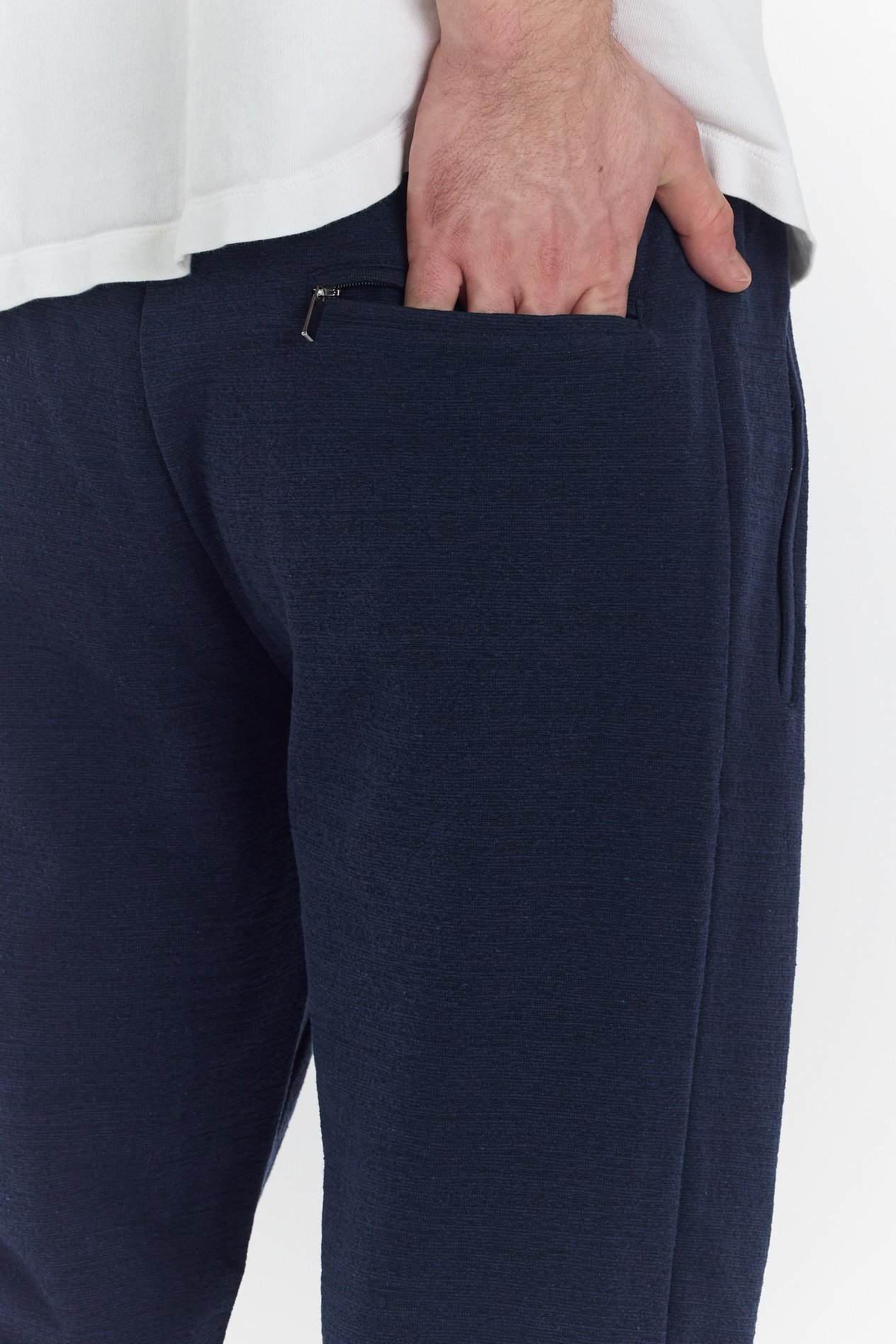 Erkek Polycotton Eşofman Altı Lacivert 5802-L