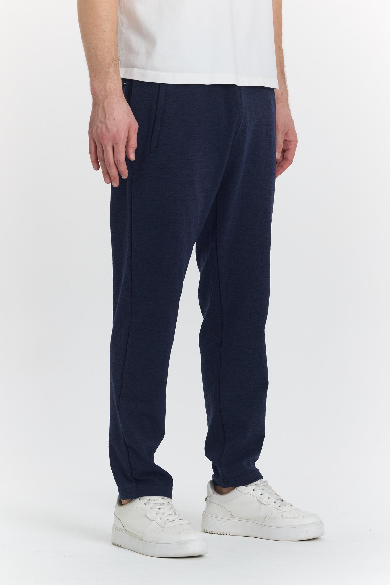 Erkek Polycotton Eşofman Altı Lacivert 5802-L