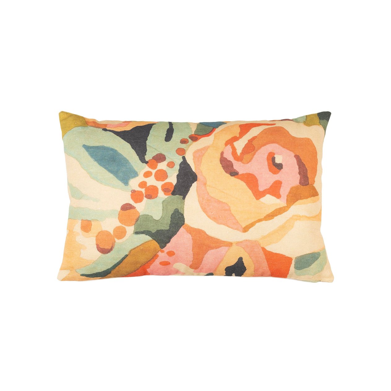 Baskı 35x55 cm Kırlent Kılıfı Renkli