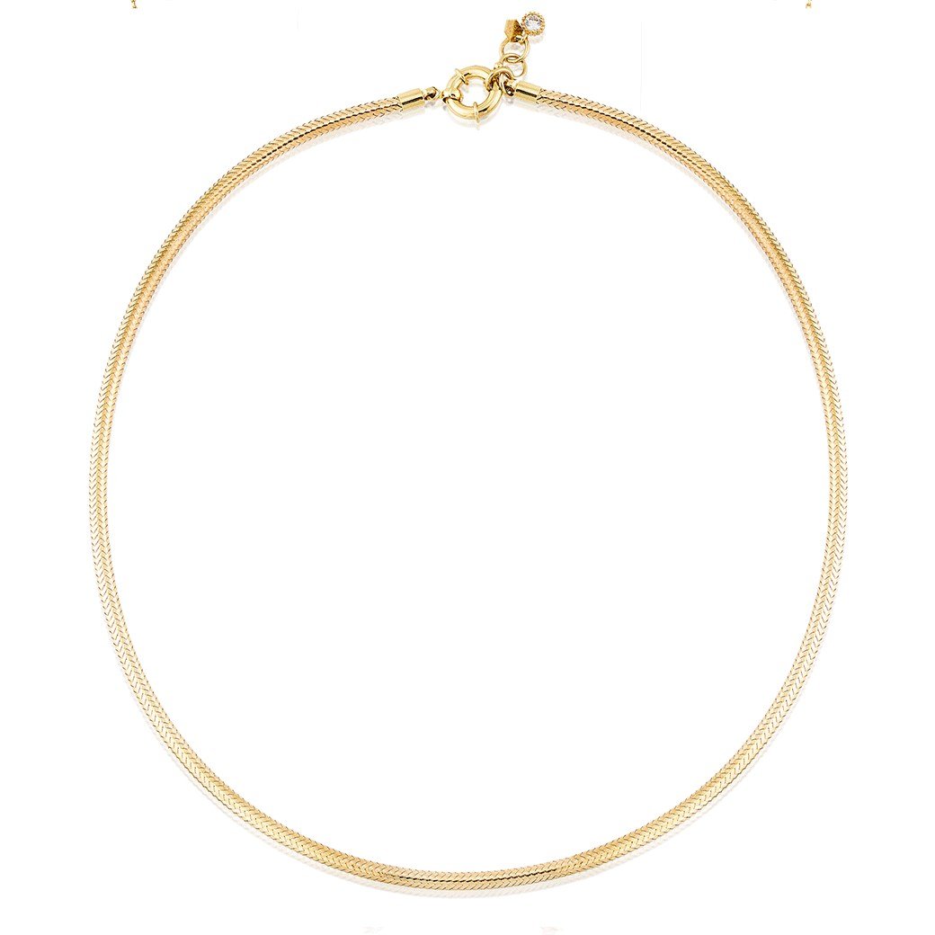 Altın İtalyan Zincir KolyeAltın İtalyan Zincir Kolye | Genolajewelry.com