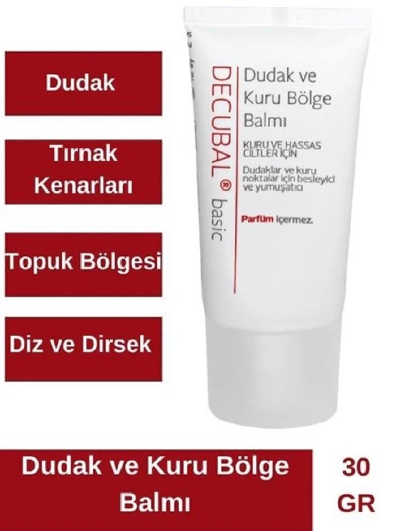 Decubal Decubal Dudak Kuru Bölge Balmı 30 ml