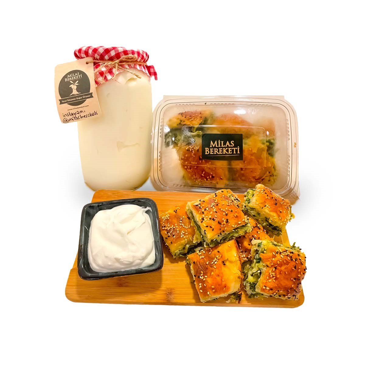 YOĞURTLU MEŞHUR MİLAS OTLU BÖREK 