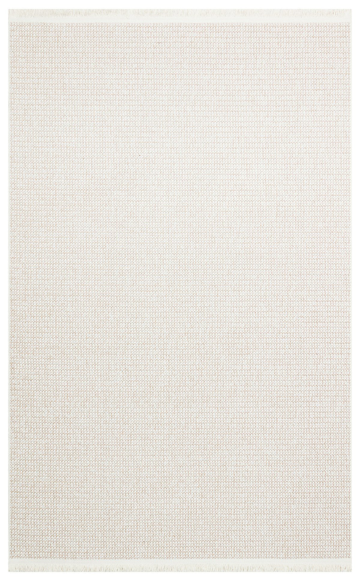 MOTTO MOT PLAIN BEIGE  Yumuşak Tuşeli Örgü Dokuma Modern Makine Halısı
