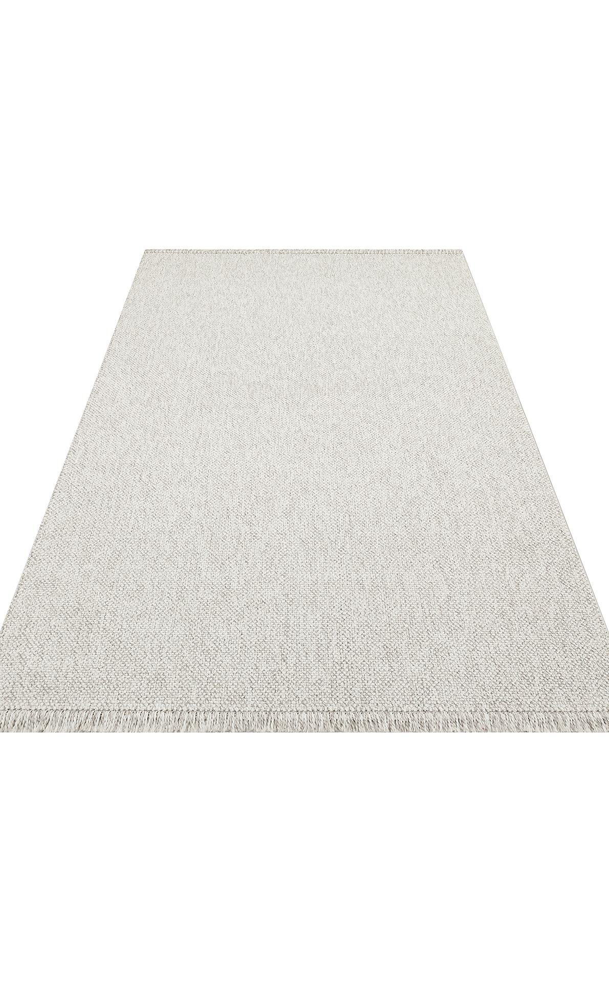 OSLO OSL PLAIN GREY  Hav Toz Vermez Hasır Dokuma Modern Makine Halısı