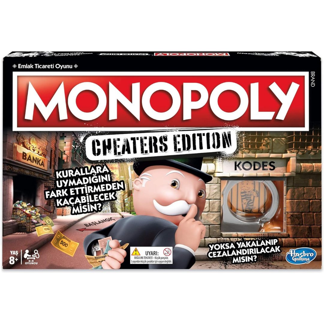 Monopoly Cheater's Edition Kutu Oyunu | Orijinal