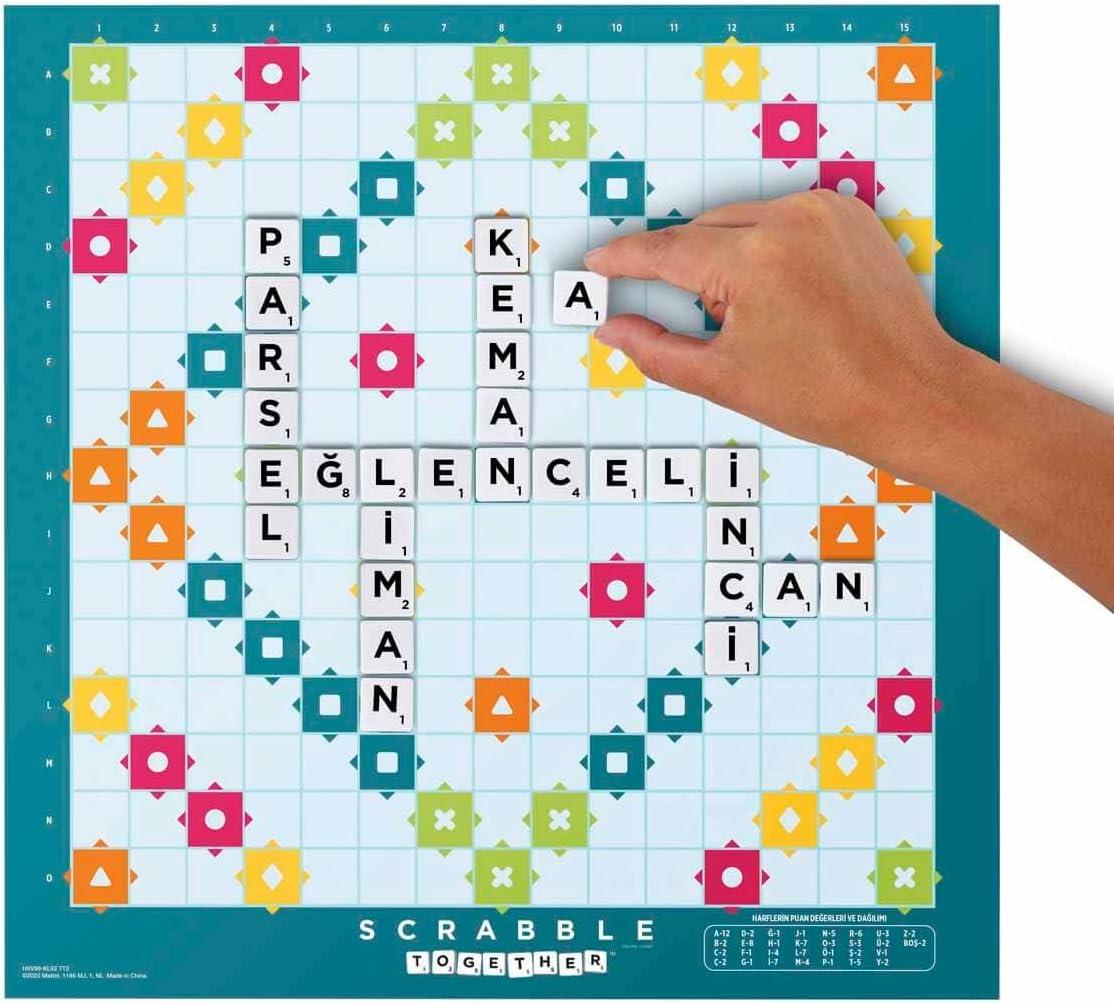 Scrabble Orijinal İkisi Bir Arada Türkçe | Mattel Orijinal