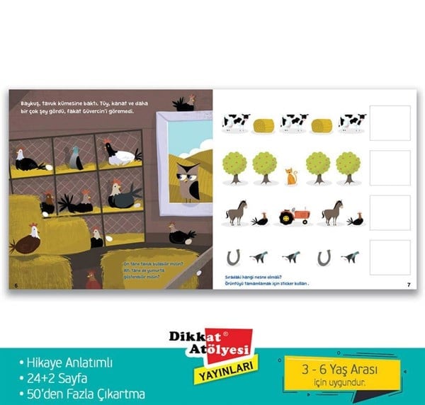 Sticker Bulmacalı Hikayeler 4'lü Set