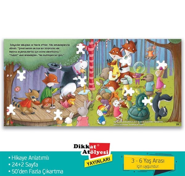 Sticker Bulmacalı Hikayeler 4'lü Set