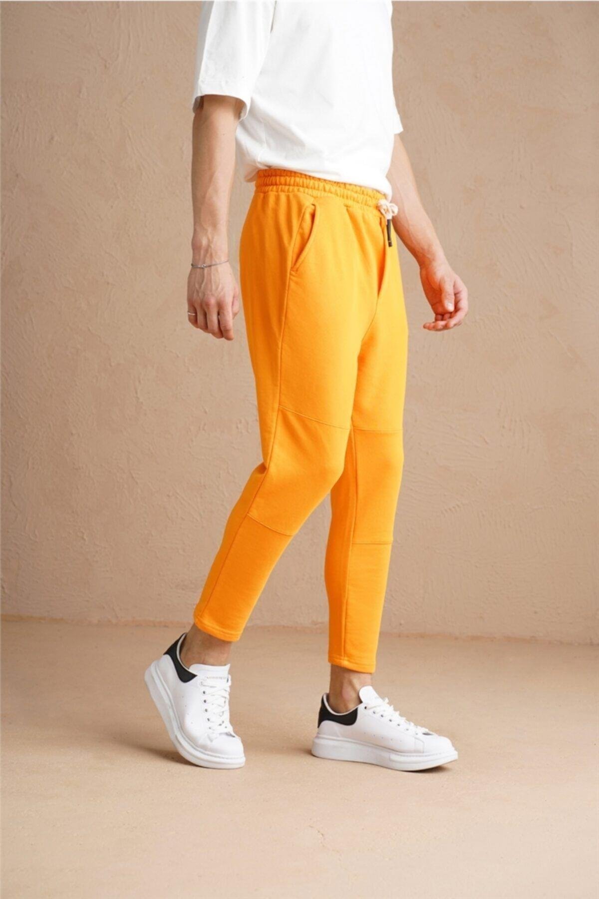 TARZ COOLEşofman AltıCZESFErkek Hardal Comfort Fit Eşofman Altı-czesfr05s