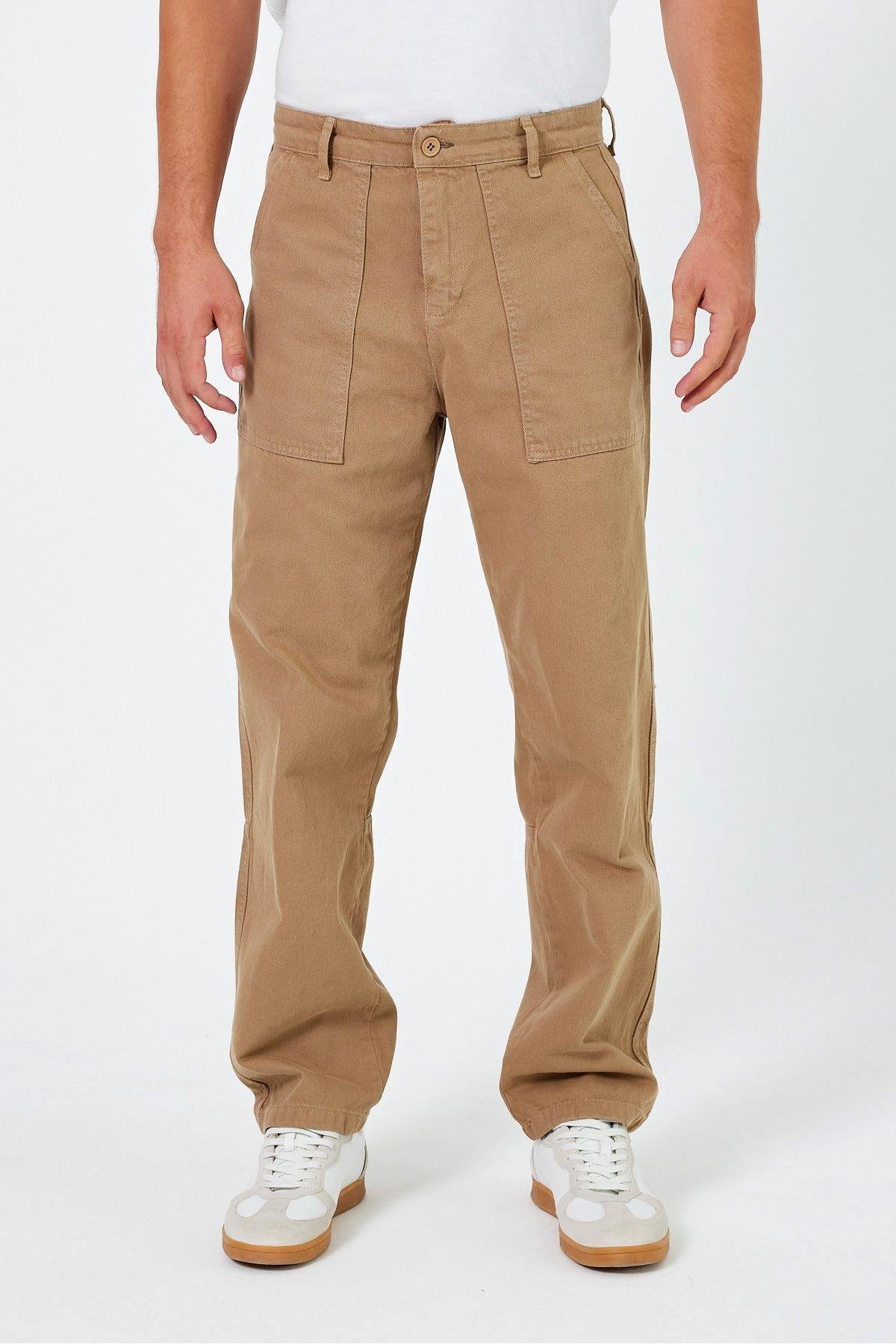 Erkek Düz Baggy Jean Pantolon