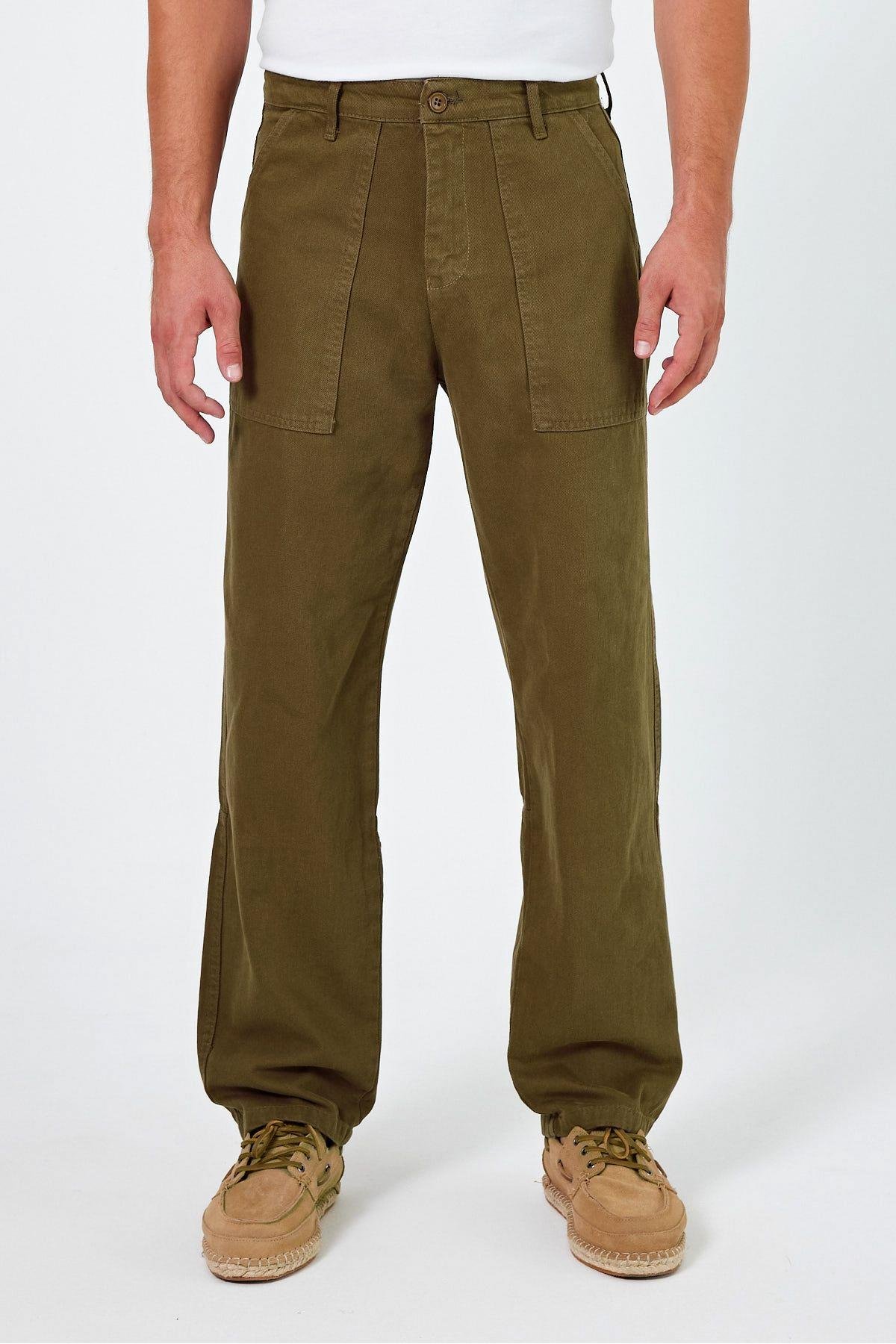 Erkek Düz Baggy Jean Pantolon