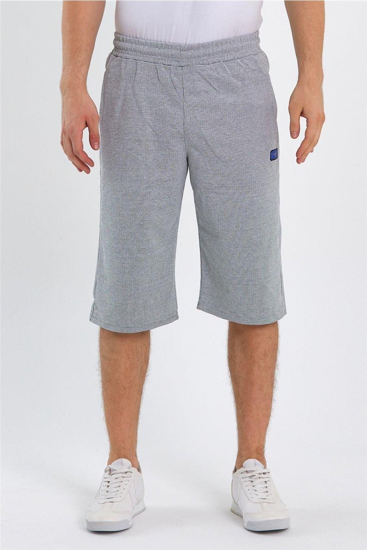 TARZ COOLŞort & BermudaCTSRT001Erkek Gri-kırmızı Regular/normal Kesim Orta Boy Şort-ctsrt01r02s