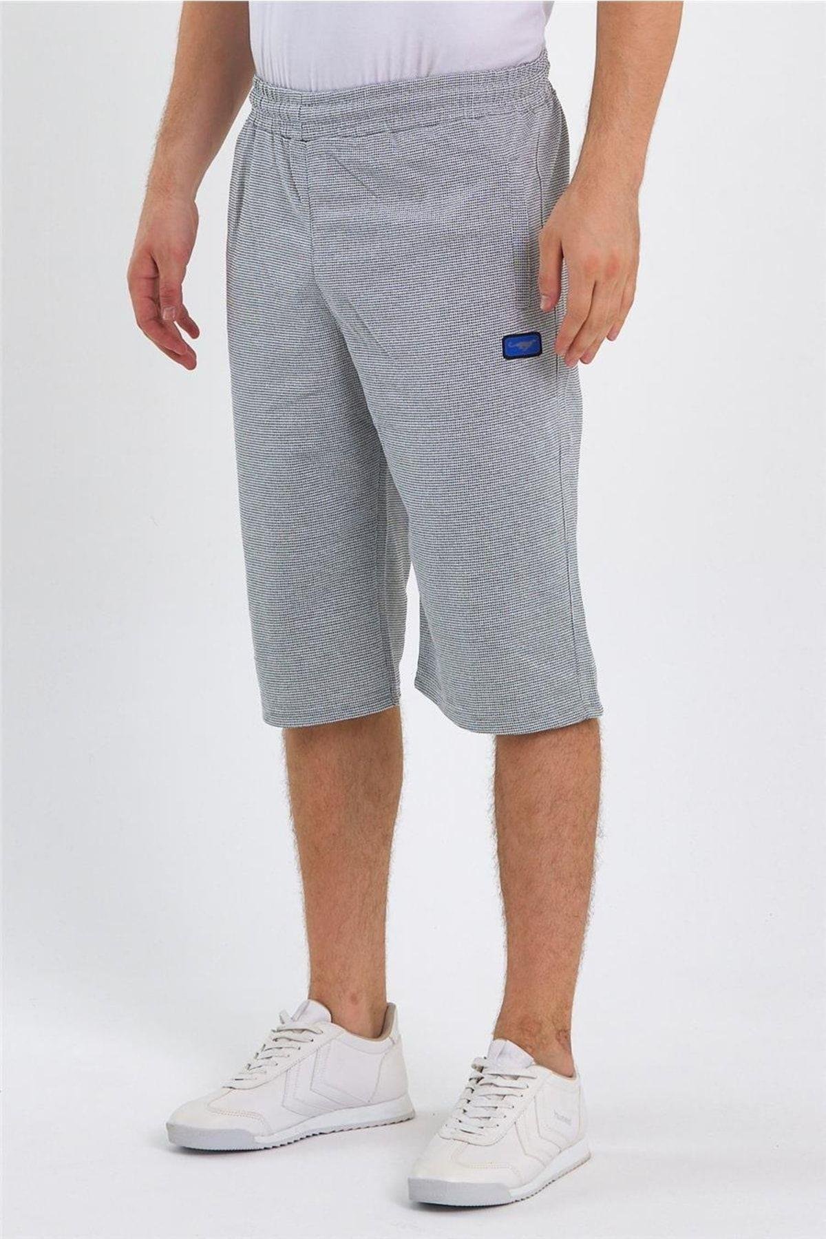 TARZ COOLŞort & BermudaCTSRT001Erkek Gri-kırmızı Regular/normal Kesim Orta Boy Şort-ctsrt01r02s