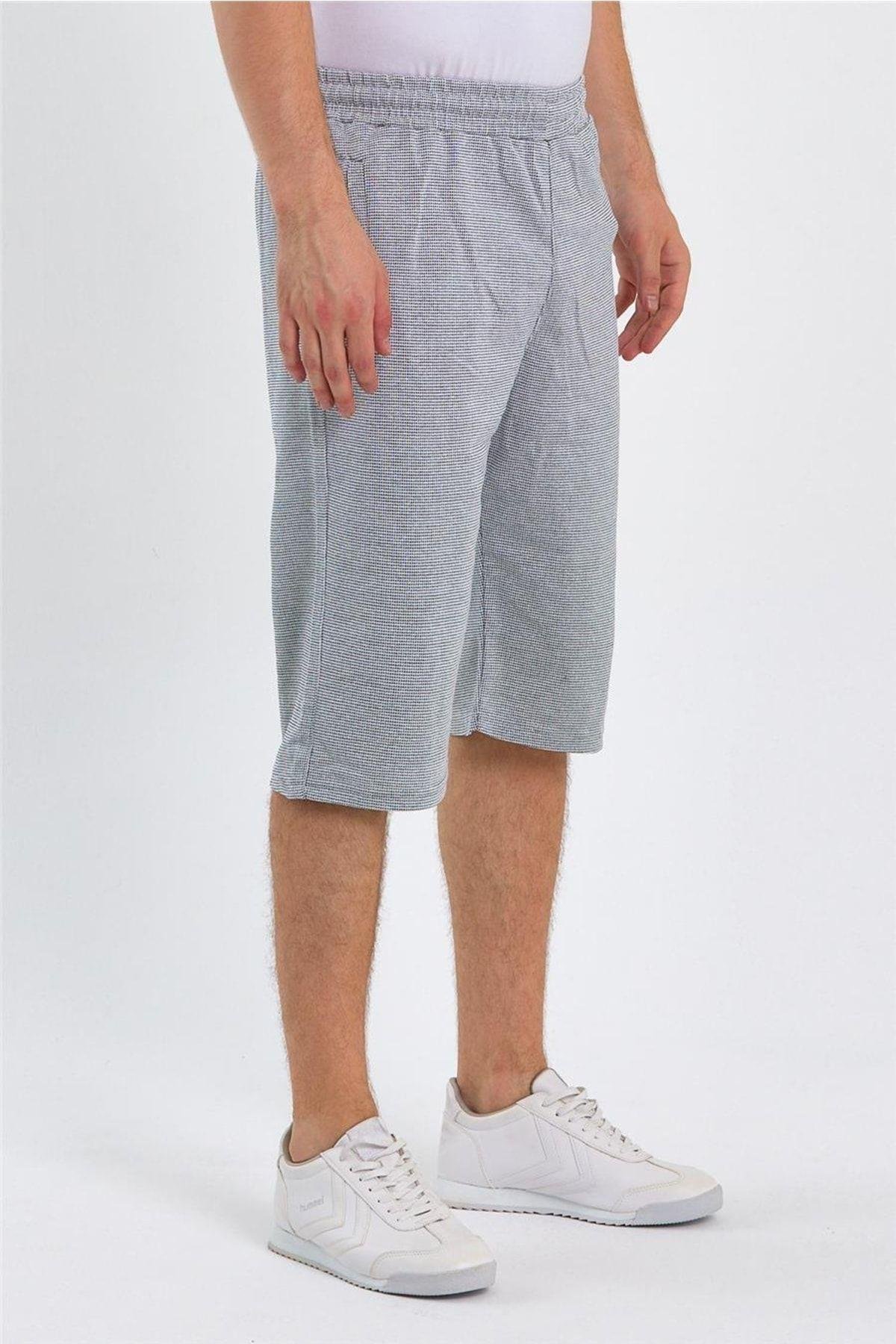 TARZ COOLŞort & BermudaCTSRT001Erkek Gri-kırmızı Regular/normal Kesim Orta Boy Şort-ctsrt01r02s