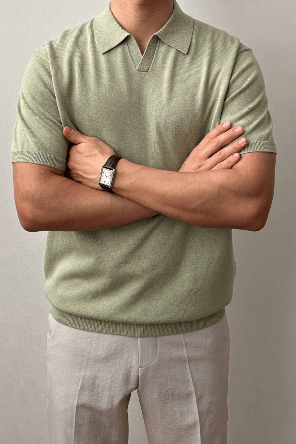 TARZ COOLT-ShirtTRZ19176Erkek Patlı Kısa Kollu Polo Yaka Triko T-Shirt