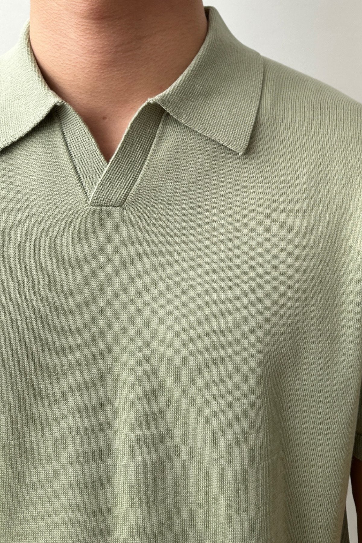 TARZ COOLT-ShirtTRZ19176Erkek Patlı Kısa Kollu Polo Yaka Triko T-Shirt