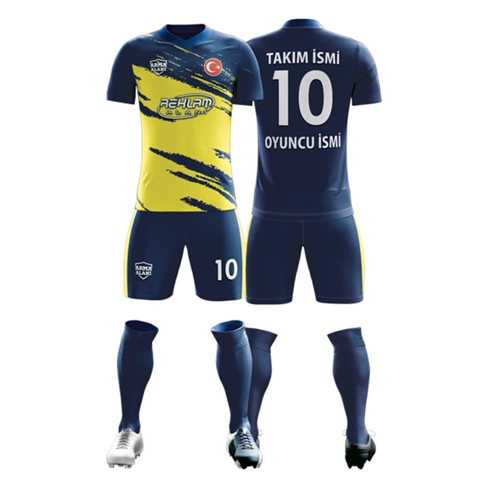 Özel Tasarım Forma-Şort-Çorap Takımı FF-043-2