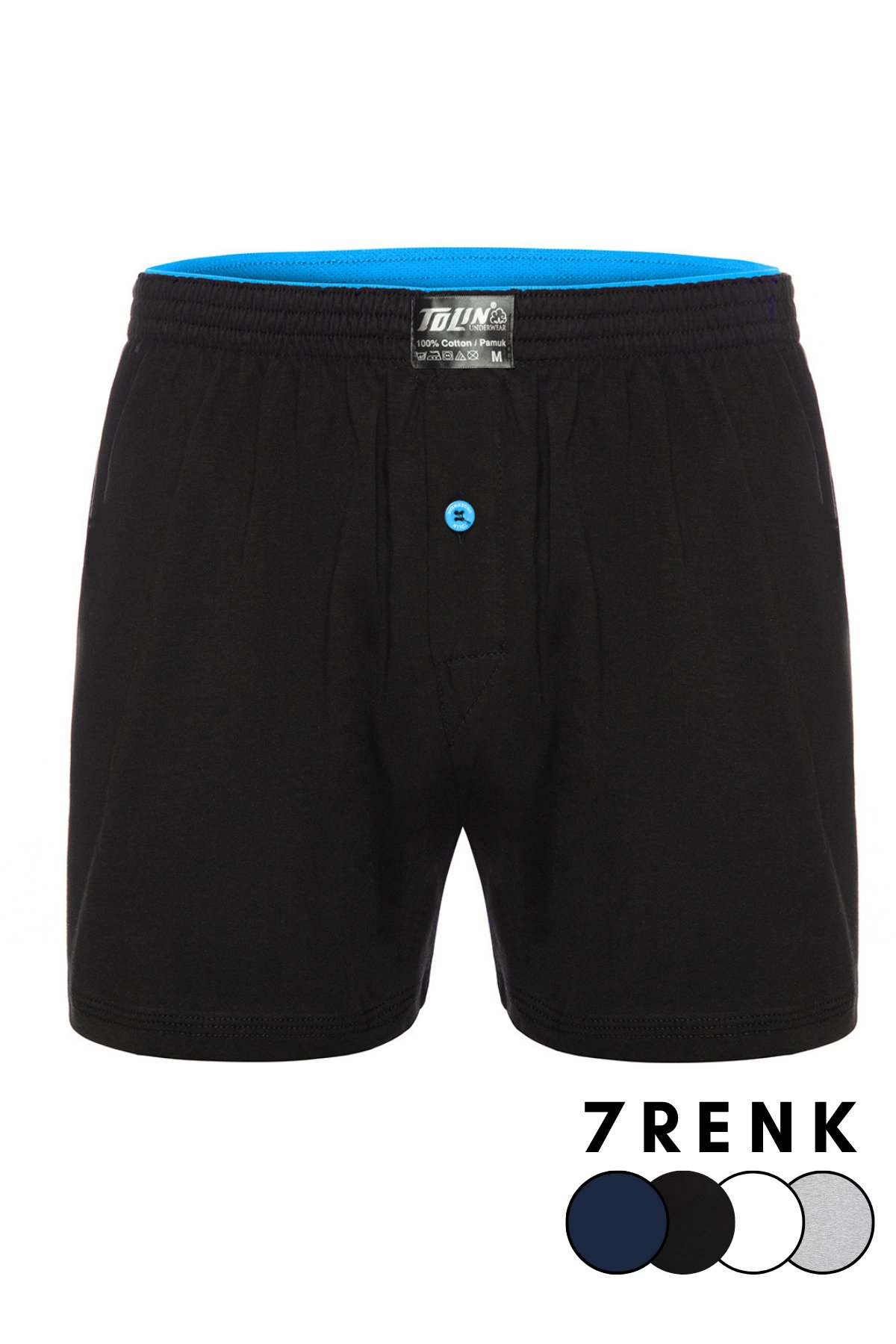 %100 Pamuk Erkek Süprem Şort Boxer 415