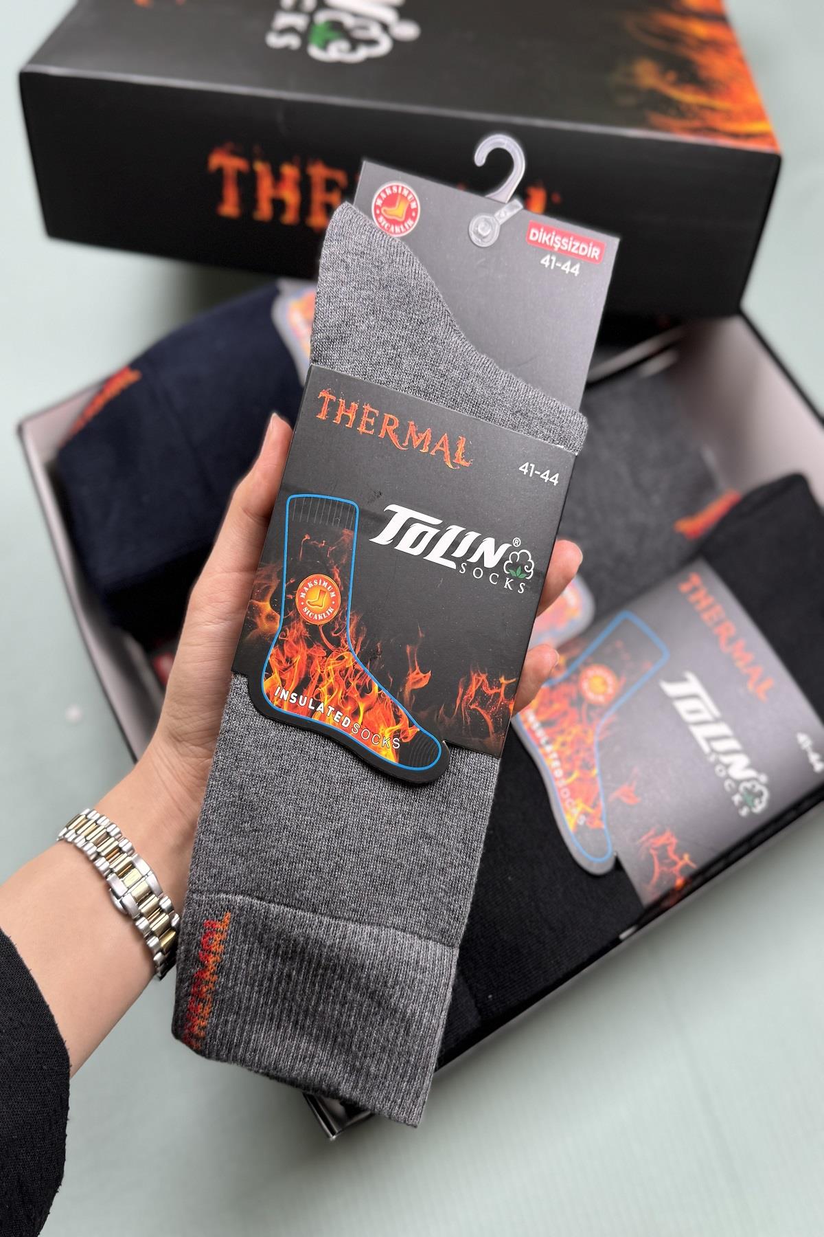 Erkek 12 li Thermal (Termal) Çorap 19408