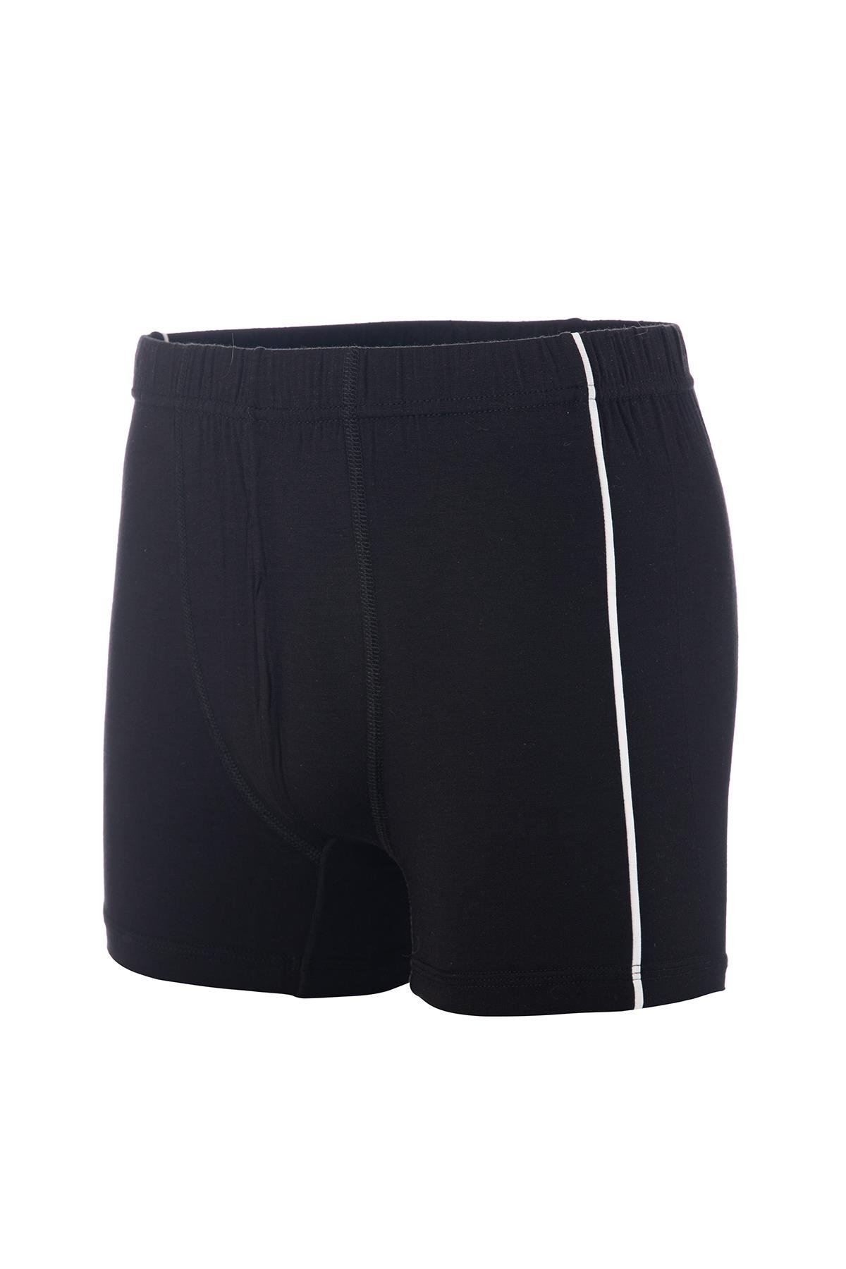 3 lü Erkek Bambu Likralı Esnek Boxer Seti 413
