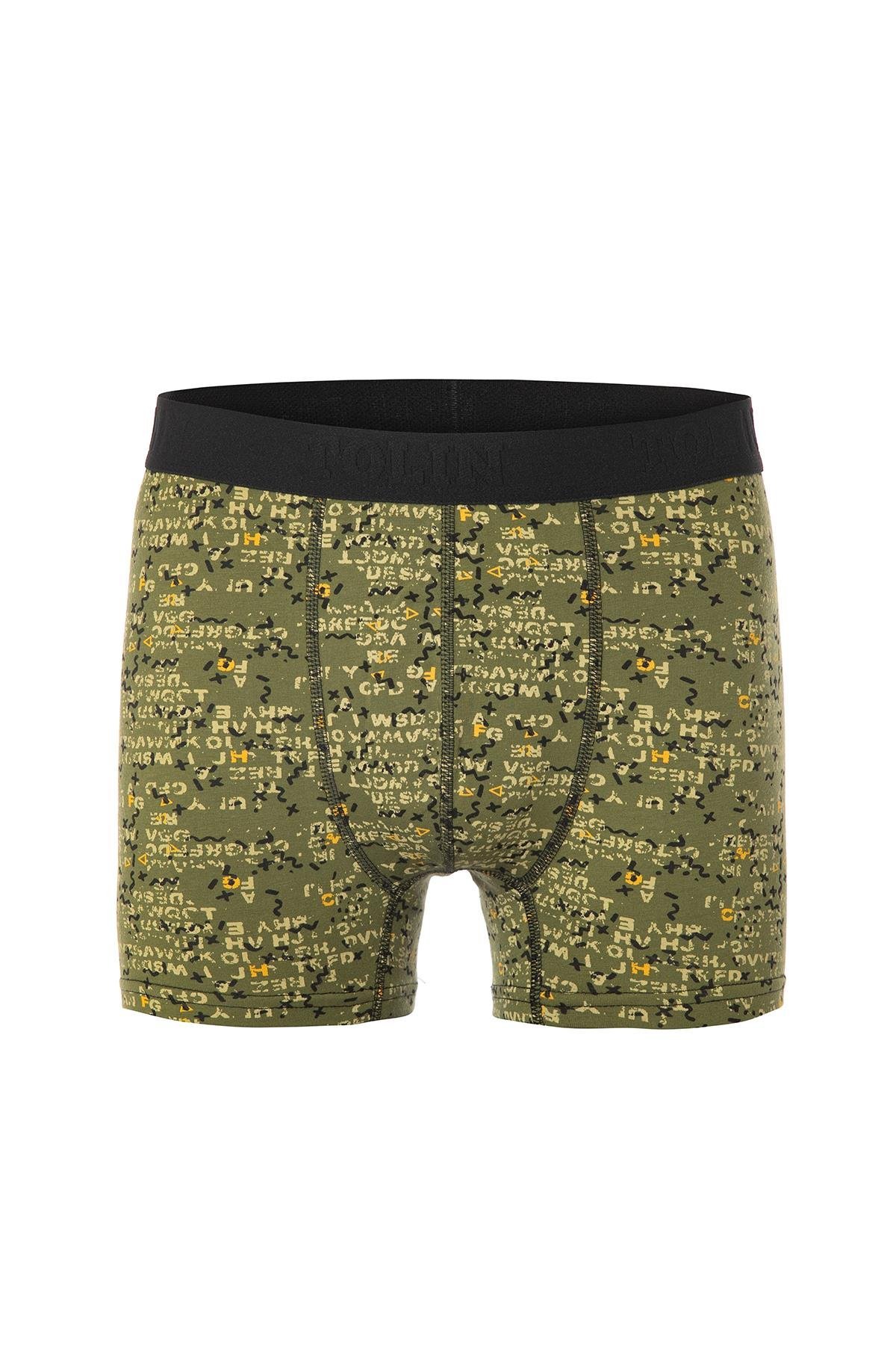 Erkek 6 lı Süprem Pamuklu Likralı Renkli Boxer Seti 4147