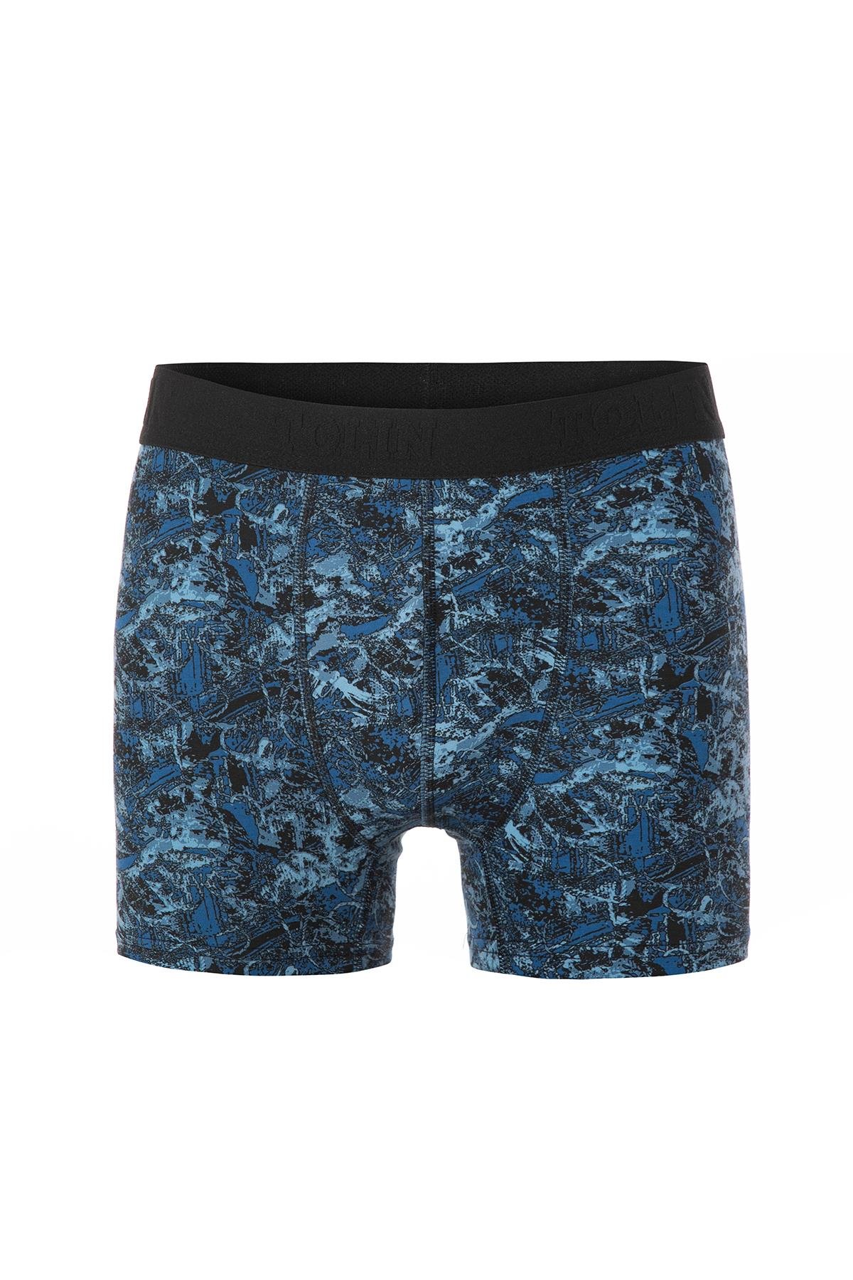 Erkek 6 lı Süprem Pamuklu Likralı Renkli Boxer Seti 4147