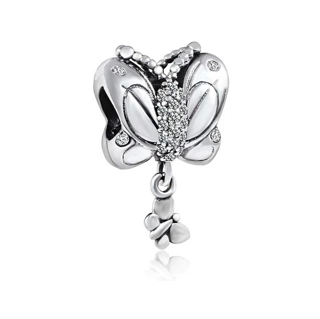 Sallantılı Kelebek Charm
