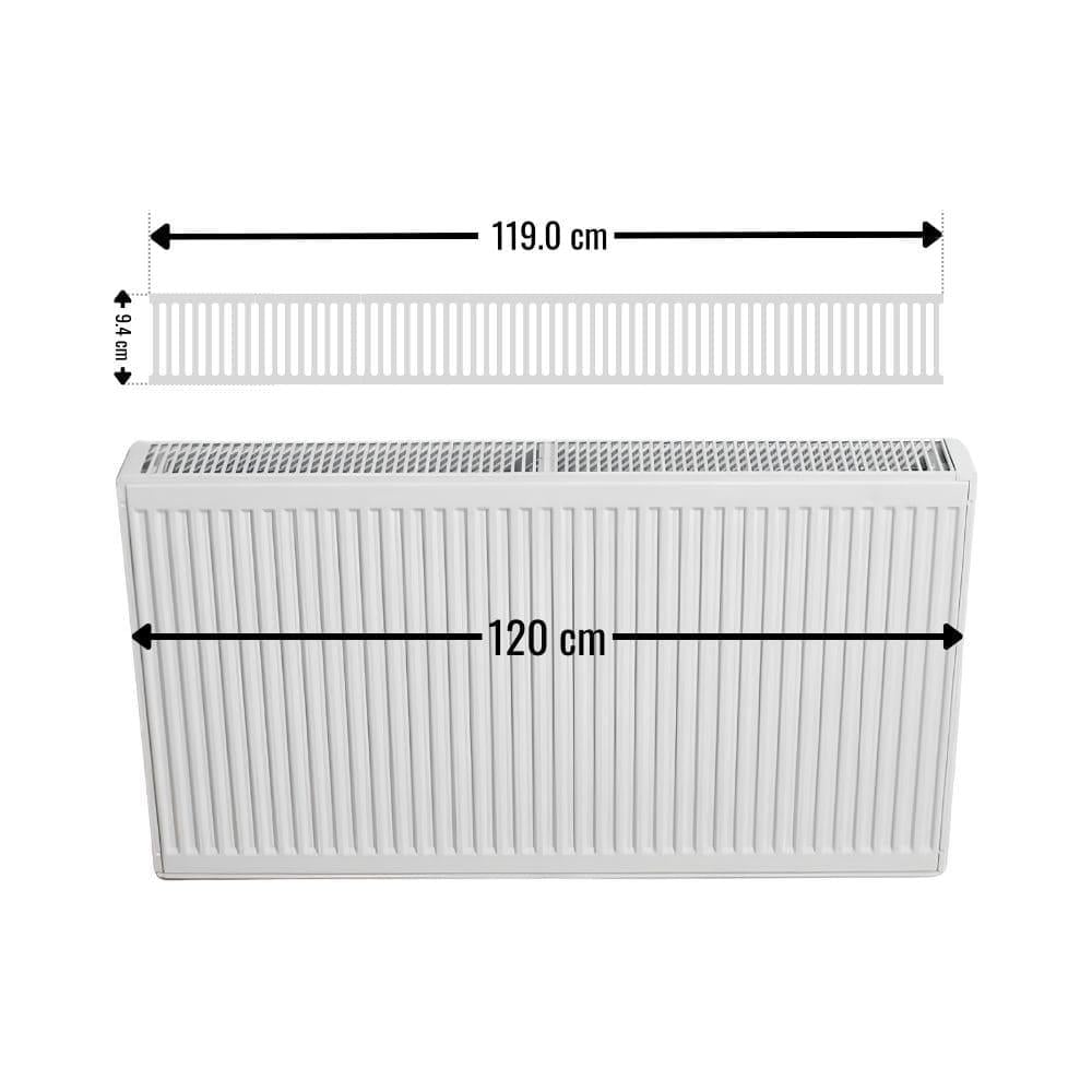 Radyatör Izgara ve Yan Kapaklar-Diğer-120 cm Panel Radyatör Üst Kapak Izgara Tip 22-pan-iz1200