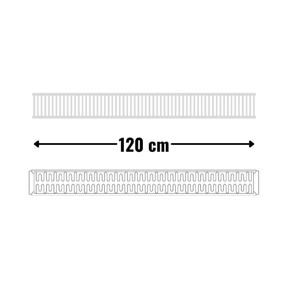 Radyatör Izgara ve Yan Kapaklar-Diğer-120 cm Panel Radyatör Üst Kapak Izgara Tip 22-pan-iz1200
