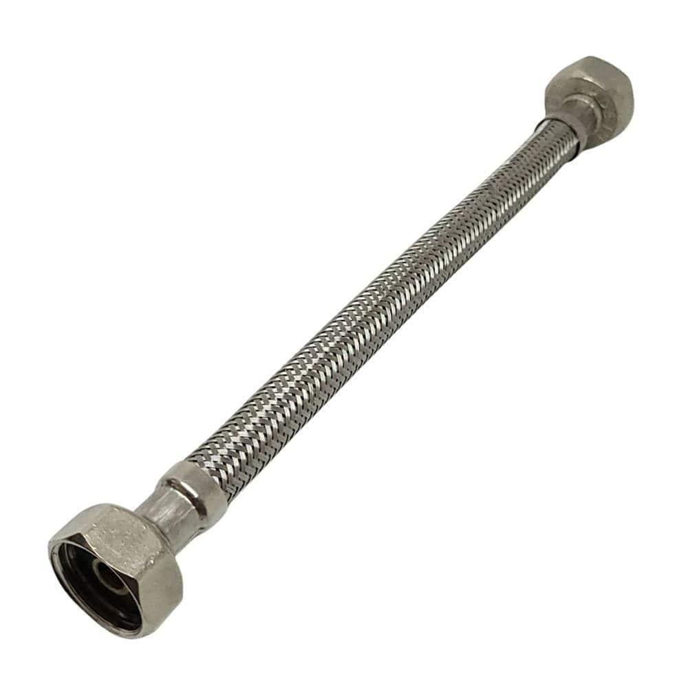 Su Flex Hortumları-Diğer-1/2x1/2-20 cm Su Bağlantı Flex Hortumu-sf-1212020