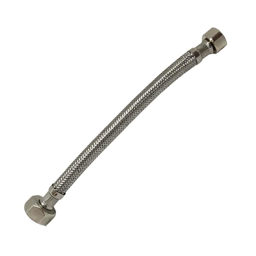 Su Flex Hortumları-Diğer-3/8x1/2-20 cm Su Bağlantı Flex Hortumu-sf-3812020