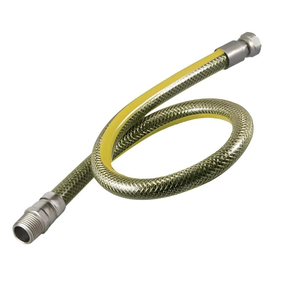 Gaz Flex ve Hortumaları-Diğer-50 cm Doğalgaz Flexi Ocak Bağlantı Hortumu 1/2x1/2-flex-15050