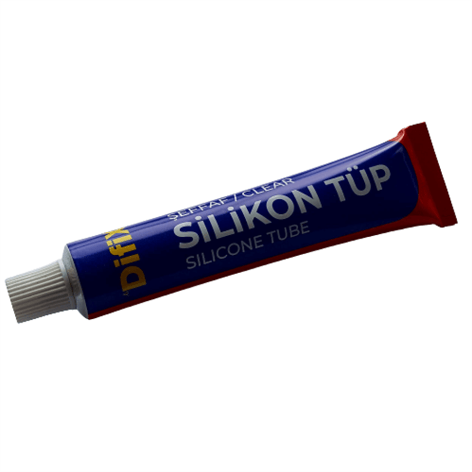 Difix Tüp Silikon Şeffaf 50 gr-difix-slk-50