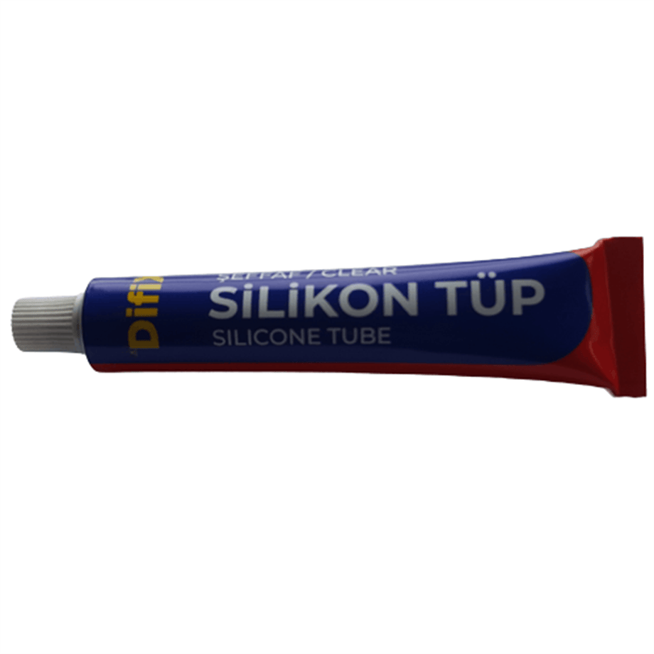 Difix Tüp Silikon Şeffaf 50 gr-difix-slk-50