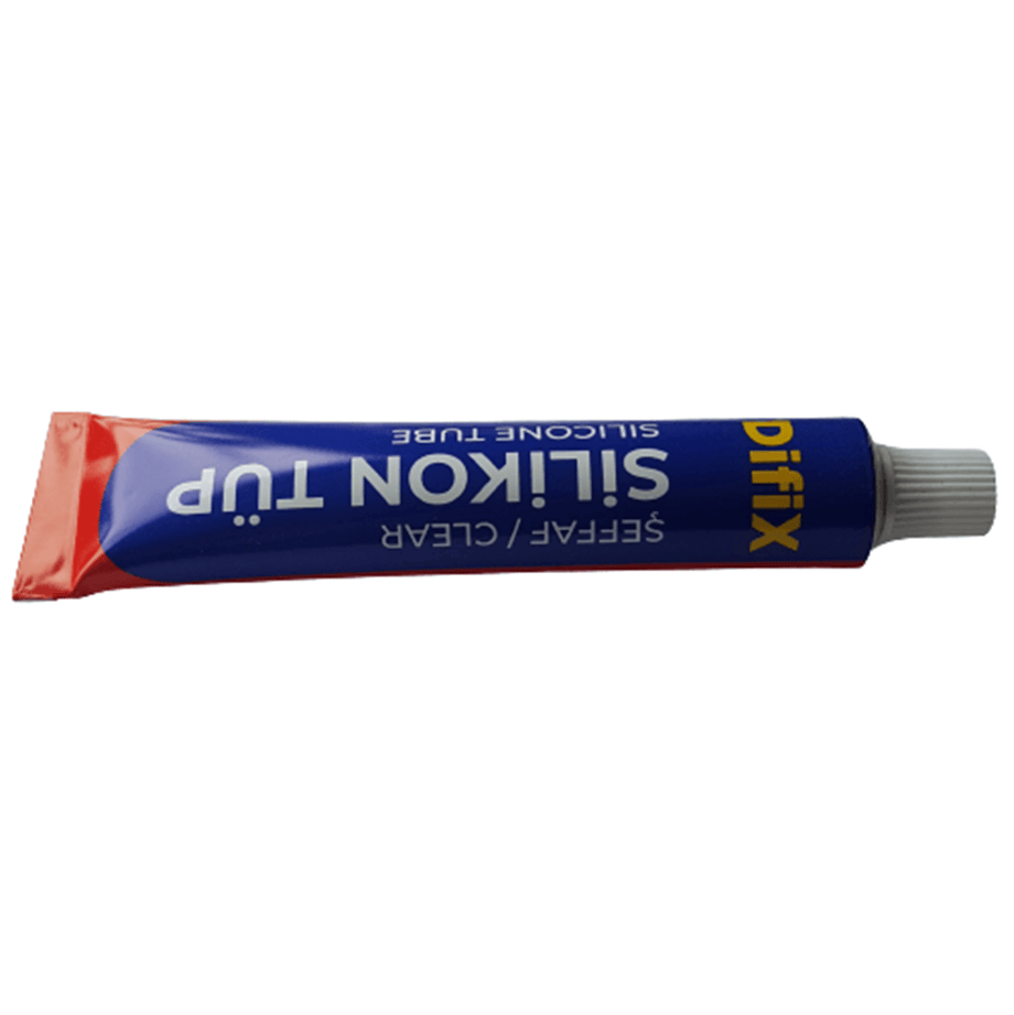Difix Tüp Silikon Şeffaf 50 gr-difix-slk-50