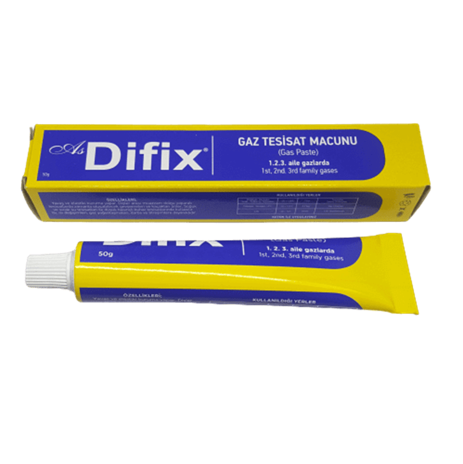 Digifix Doğalgaz Macunu - Tüp Macun - 50 gr