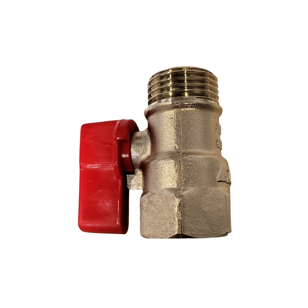Su Vanaları-Eca-Eca 1/2 Mini Küresel Vana-Kırmızı-102122028