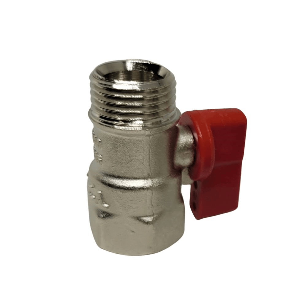 Su Vanaları-Eca-Eca 1/2 Mini Küresel Vana-Kırmızı-102122028