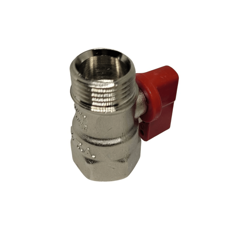 Su Vanaları-Eca-Eca 1/2 Mini Küresel Vana-Kırmızı-102122028