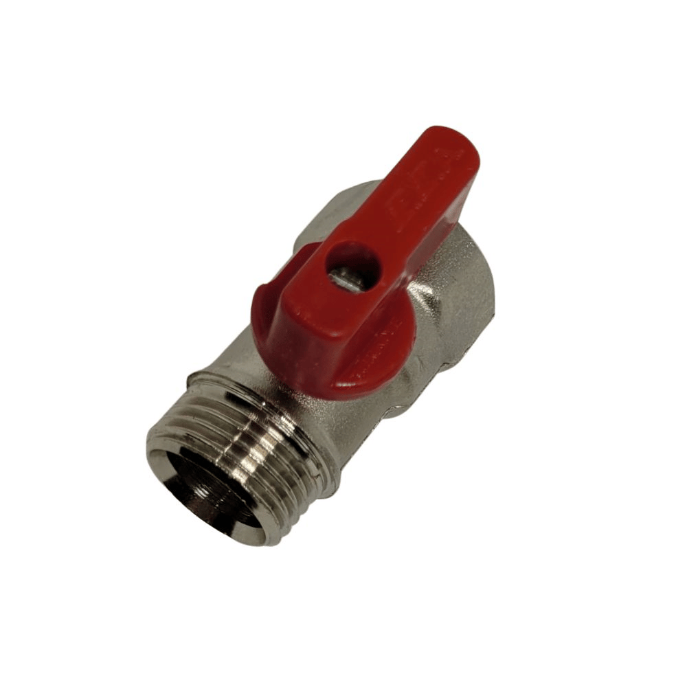 Su Vanaları-Eca-Eca 1/2 Mini Küresel Vana-Kırmızı-102122028
