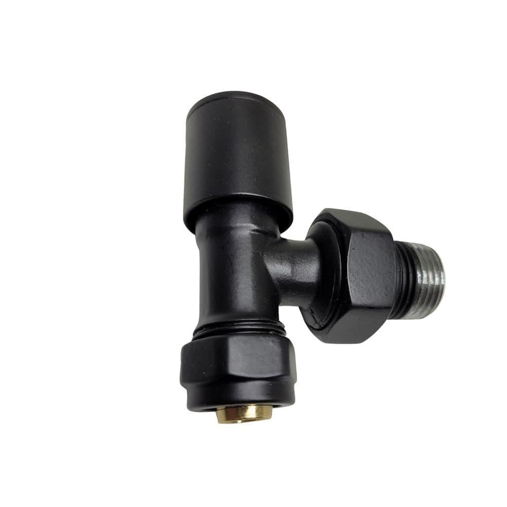 Radyatör Vanaları-Diğer-Siyah Havlupan Vanası Pex Köşe-1/2x16 mm-hvs-10901