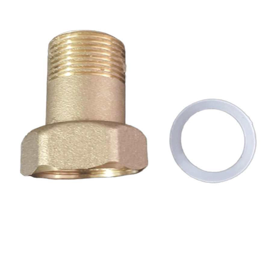 Su Sayacı Bağlantı Rekoru - 3/4'' Su Saati İçin (Paket 2 Adet Çıkar)